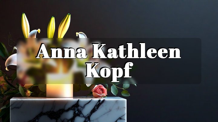 Anna Kathleen Kopf, Chesapeake, VA