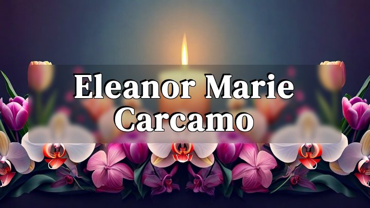 Eleanor Marie Carcamo, Los Angeles, CA