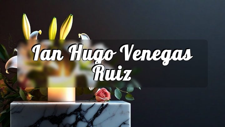 Ian Hugo Venegas Ruiz, San Jose, CA