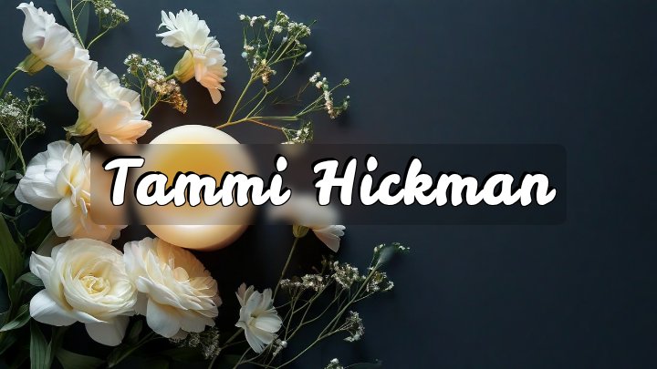Tammi Hickman, Wheeling, WV