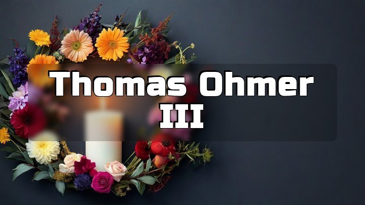 Thomas Ohmer III, Kokomo, IN